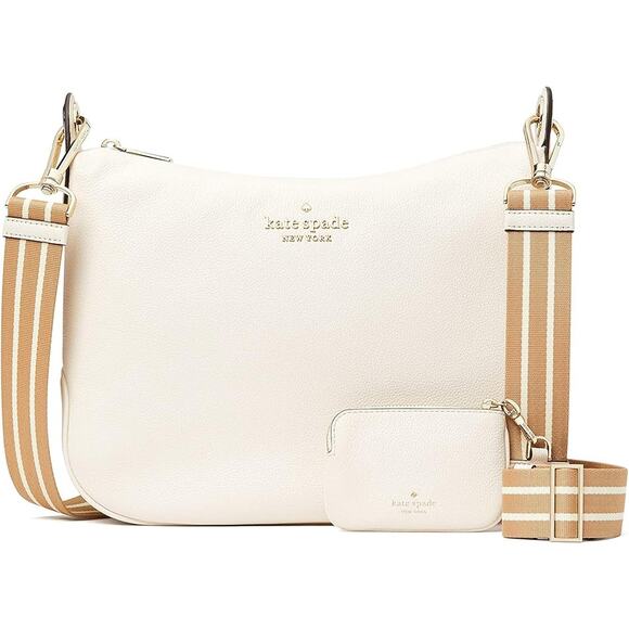kate spade Handbags - NWT Kate Spade Unisex Rosie Leather Crossbody Bag Purse Handbag,PARCHMENT MULTI